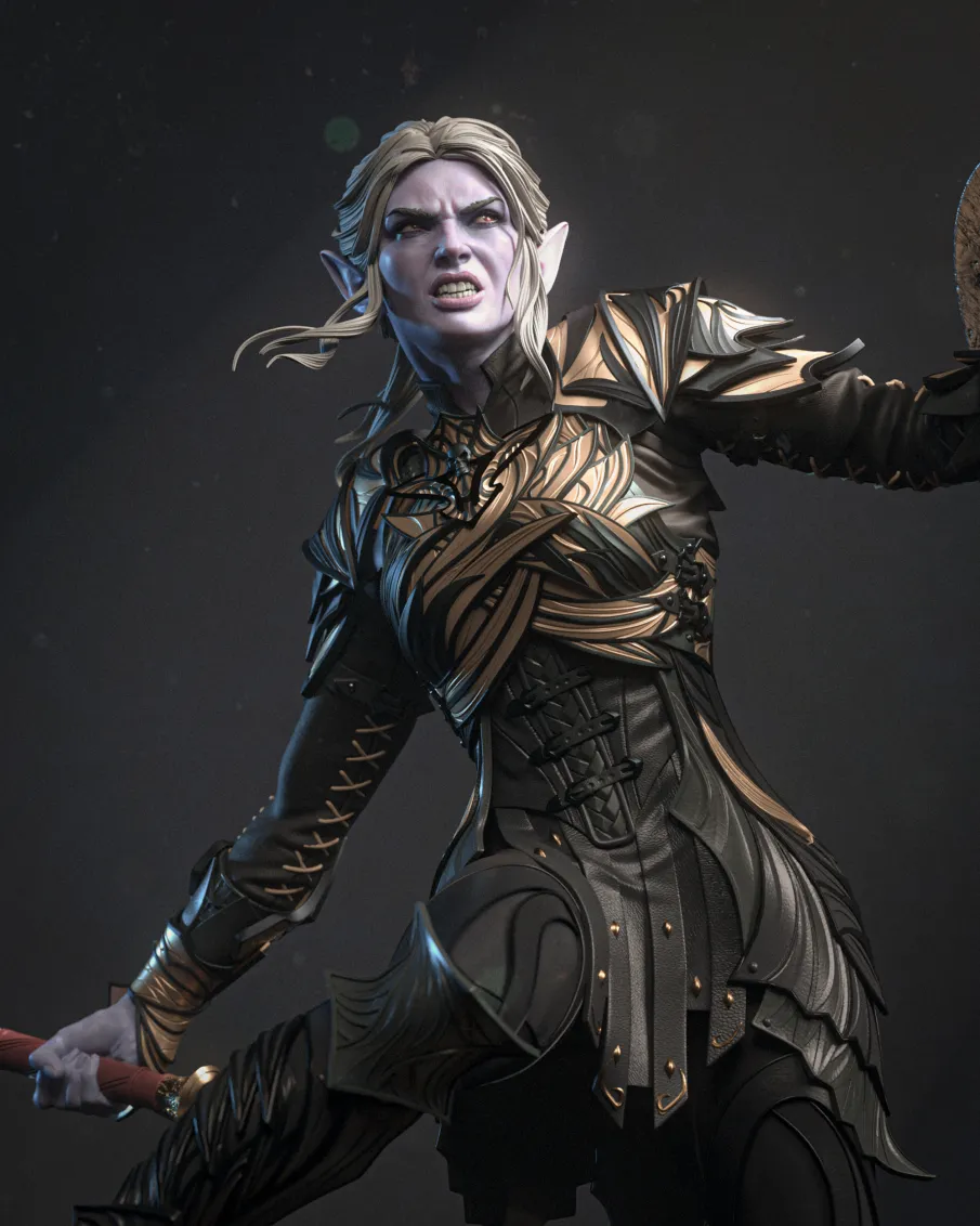 La Paladín de la Infraoscuridad . Videojuegos de Rol y Fantasía Oscura: imagen 1