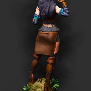 Hechicera de Vengerberg . Elegancia Sombría y Magia de Obsidiana: imagen 6