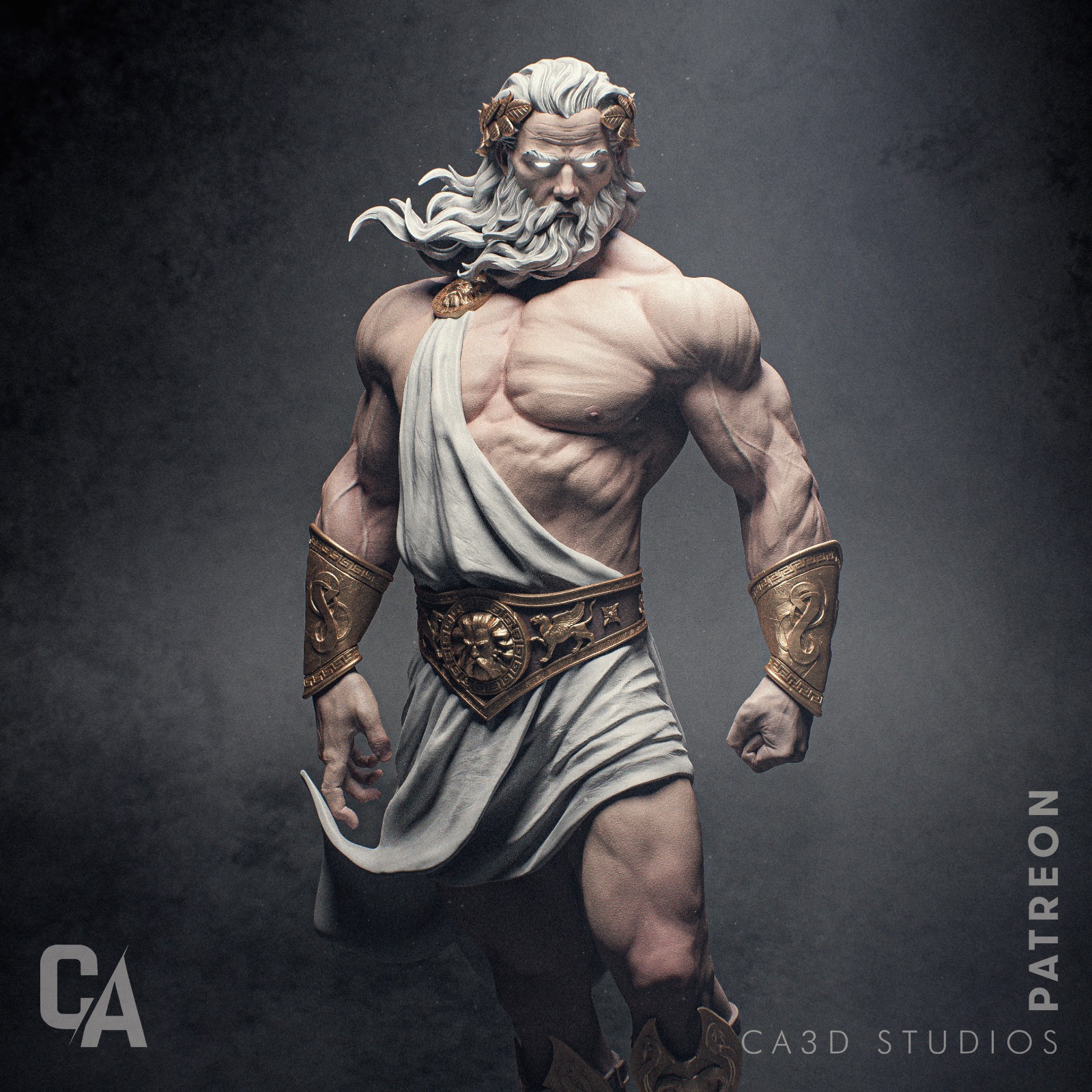 Zeus, Soberano del Olimpo . El Rayo y la Majestad Divina: imagen 1
