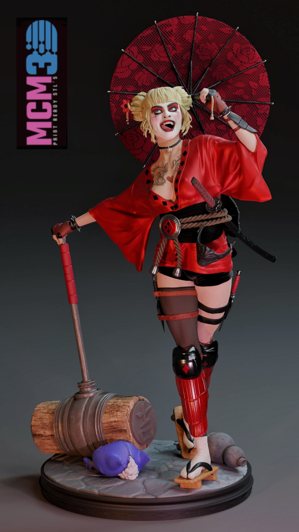 Harley, Estruendo en el Salón de Té . Belleza Letal y Sombrilla de Acero