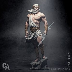 Zeus, Soberano del Olimpo . El Rayo y la Majestad Divina: imagen 4