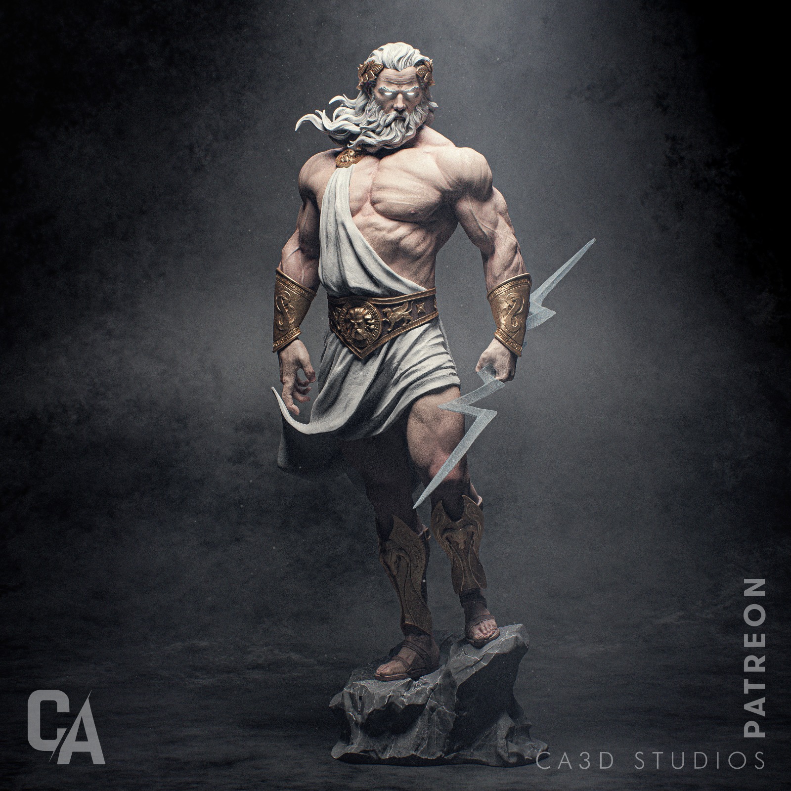 Zeus, Soberano del Olimpo . El Rayo y la Majestad Divina: imagen 4