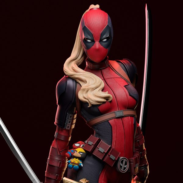 Mercenaria del Multiverso . Acero y Sarcasmo en Resina