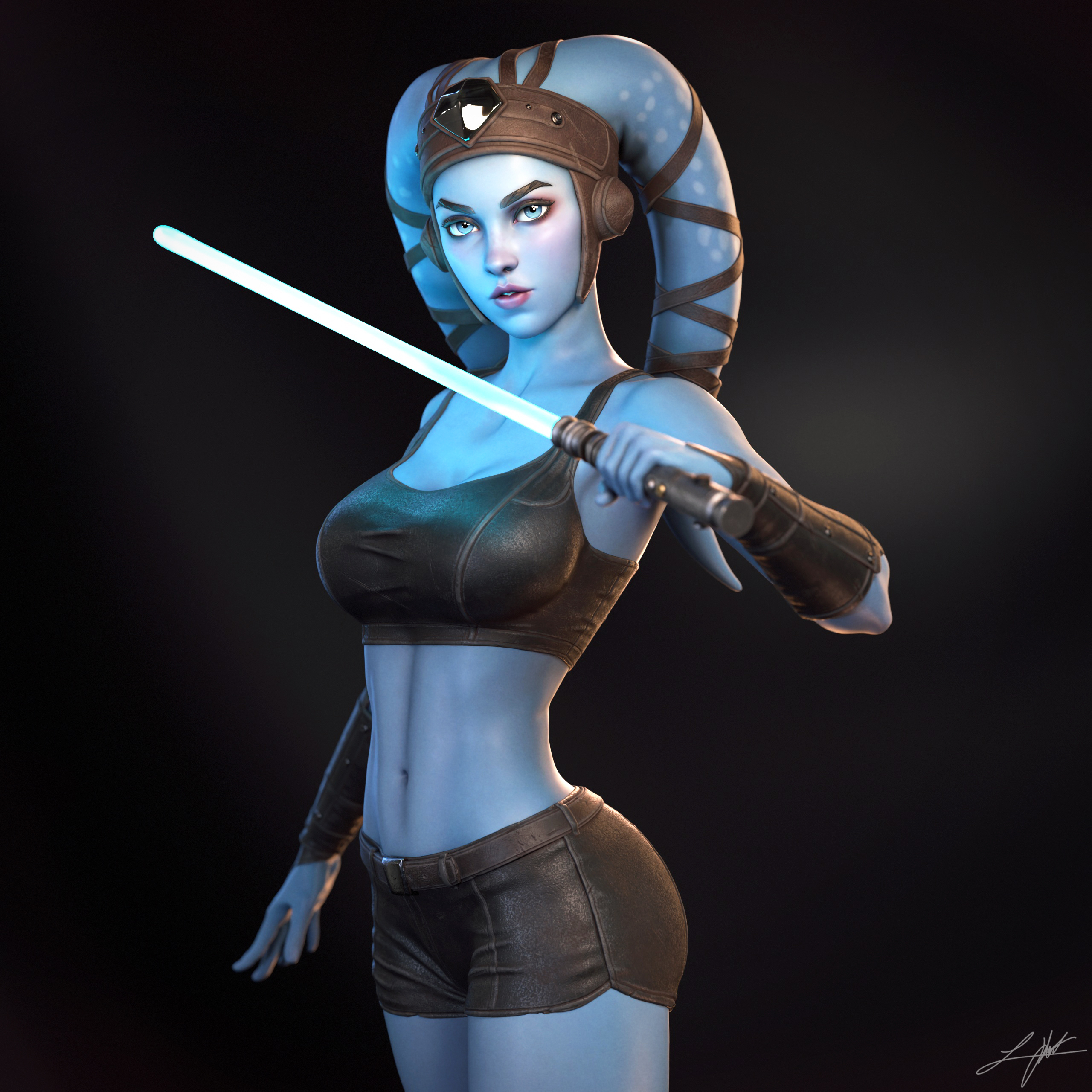Guerrera Twi'lek del Borde Exterior: imagen 1