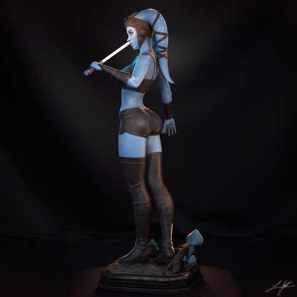 Guerrera Twi'lek del Borde Exterior