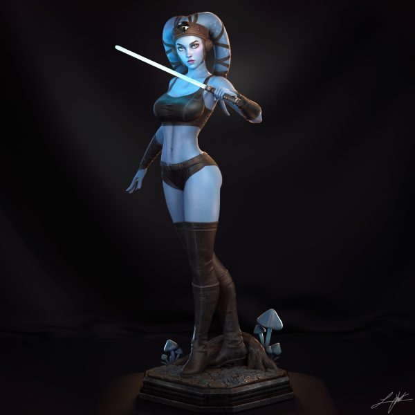 Guerrera Twi'lek del Borde Exterior