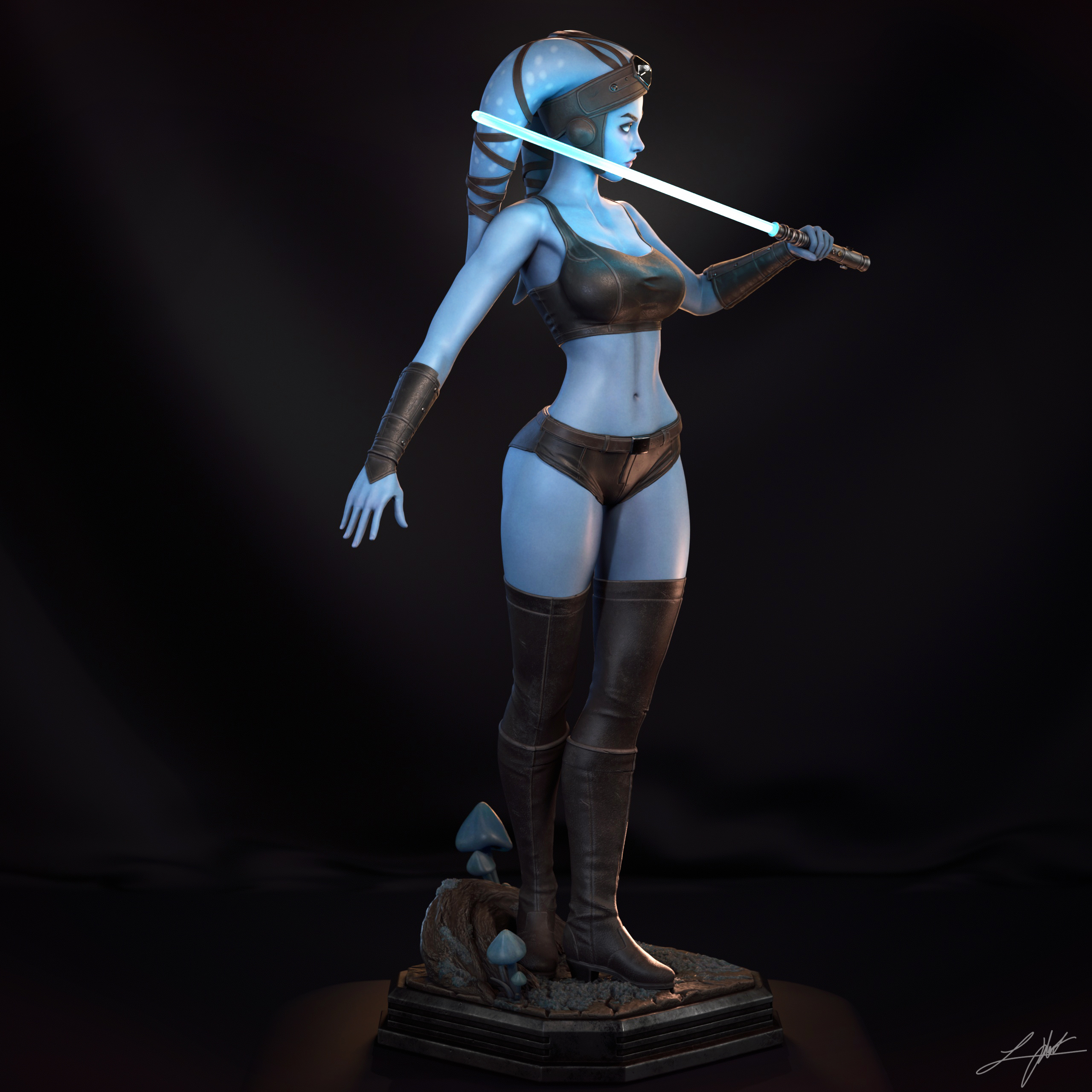 Guerrera Twi'lek del Borde Exterior: imagen 3