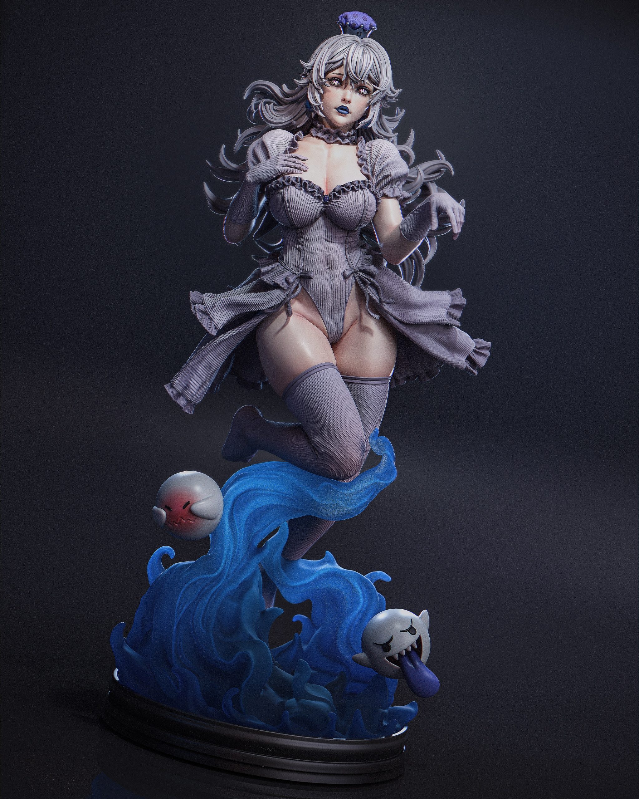 Soberana de los Espectros . Elegancia Gótica y Ectoplasma