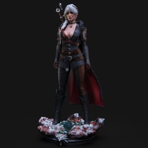 Ciri, Heredera del Destino . Senda del Lobo y la Nieve