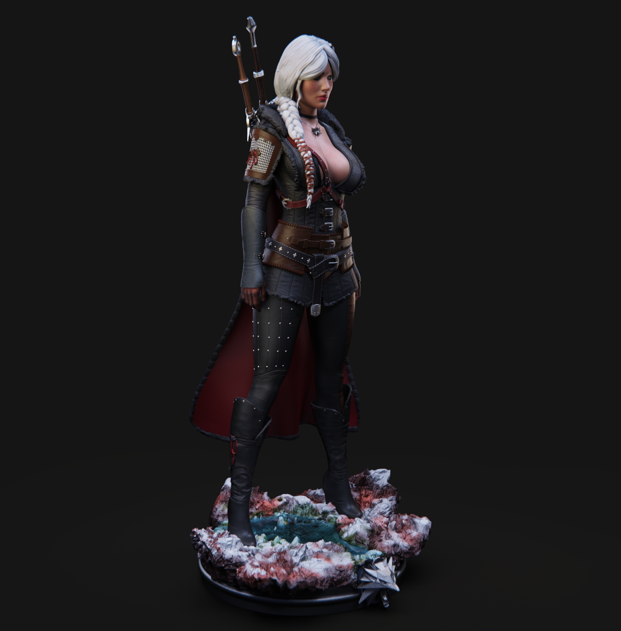 Ciri, Heredera del Destino . Senda del Lobo y la Nieve: imagen 2