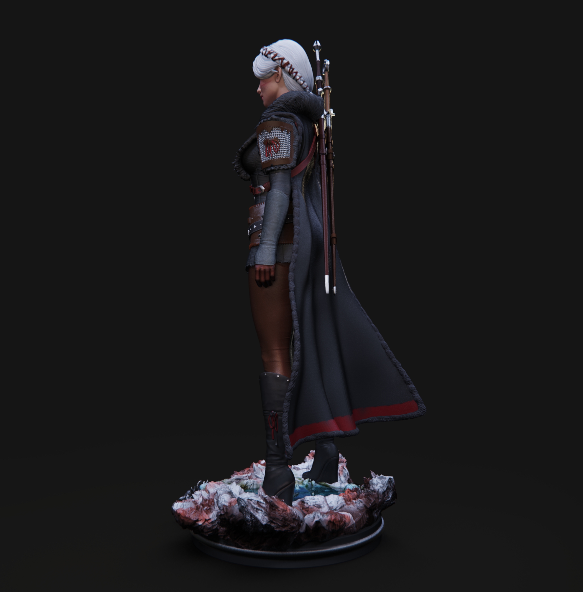 Ciri, Heredera del Destino . Senda del Lobo y la Nieve: imagen 4