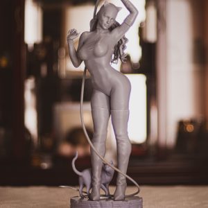 Selina, La Gata y el Látigo de la Noche (Traje Gris / Negro): imagen 6