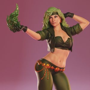 Llama Esmeralda de Brasil . Beatriz en Resina de Alta Definición: imagen 6