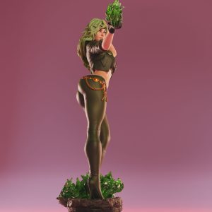 Llama Esmeralda de Brasil . Beatriz en Resina de Alta Definición: imagen 7