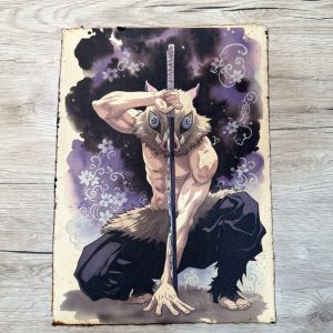 Lámina Artística: El Instinto de la Montaña Sagrada - Ilustración Fanart en Papel Artesanal