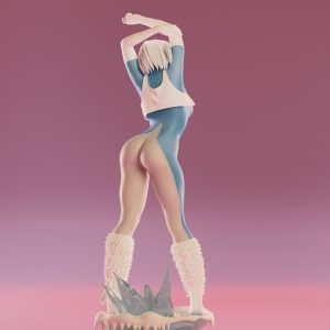 Tora, la Heroína de los Fiordos. Figura de Coleccionista en Resina: imagen 5