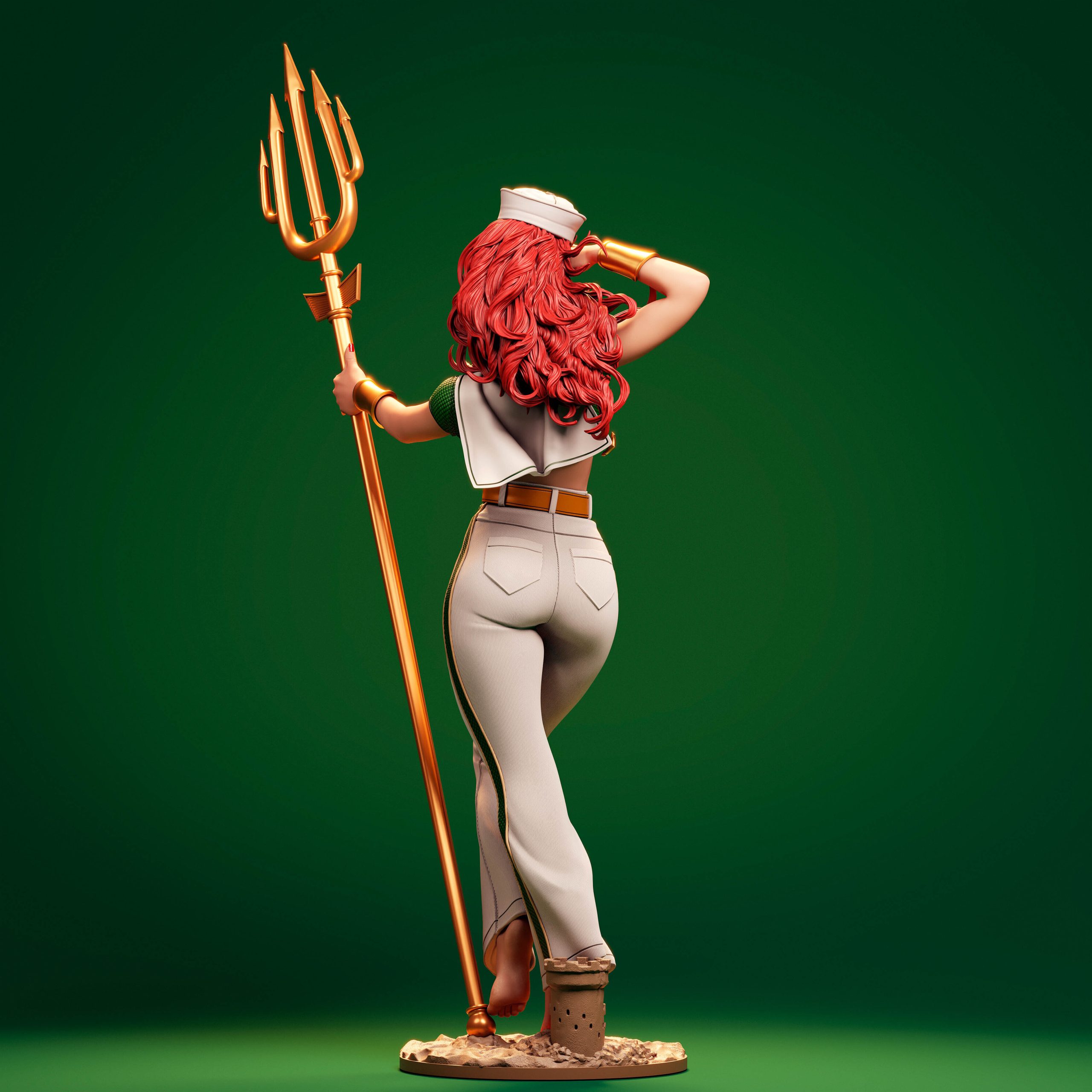 Mera, Soberana de los Mares . Estética Pin-up: imagen 4