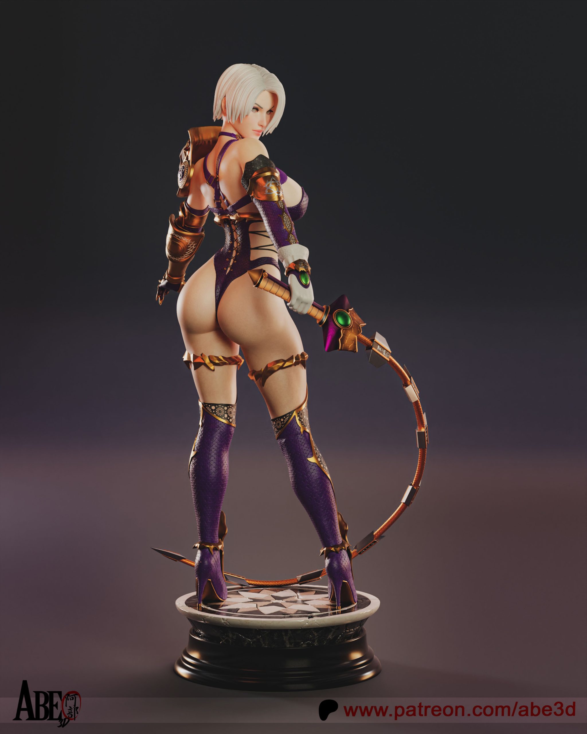 La Alquimista de la Espada Serpiente . Isabella Valentine en Resina: imagen 11