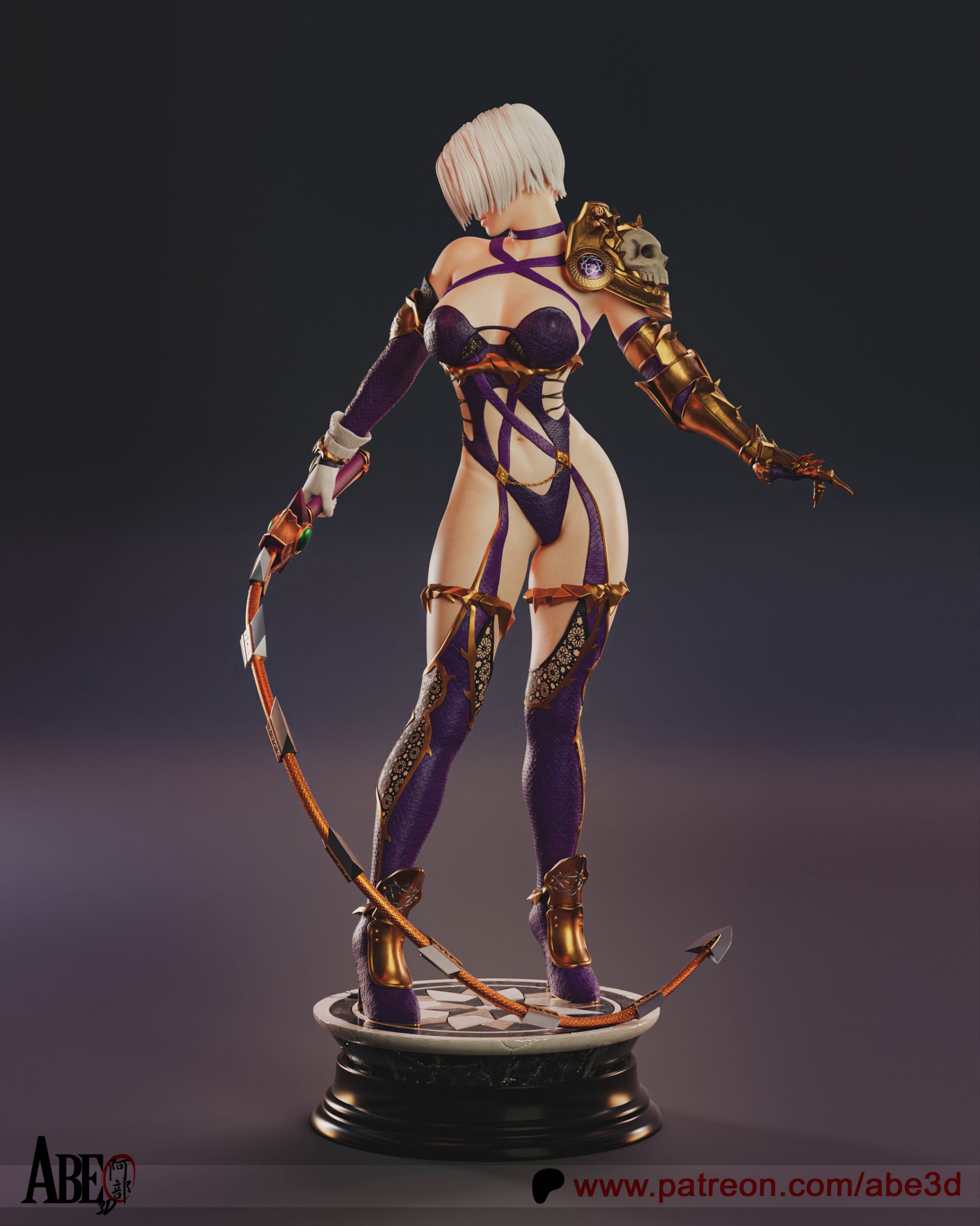 La Alquimista de la Espada Serpiente . Isabella Valentine en Resina: imagen 12
