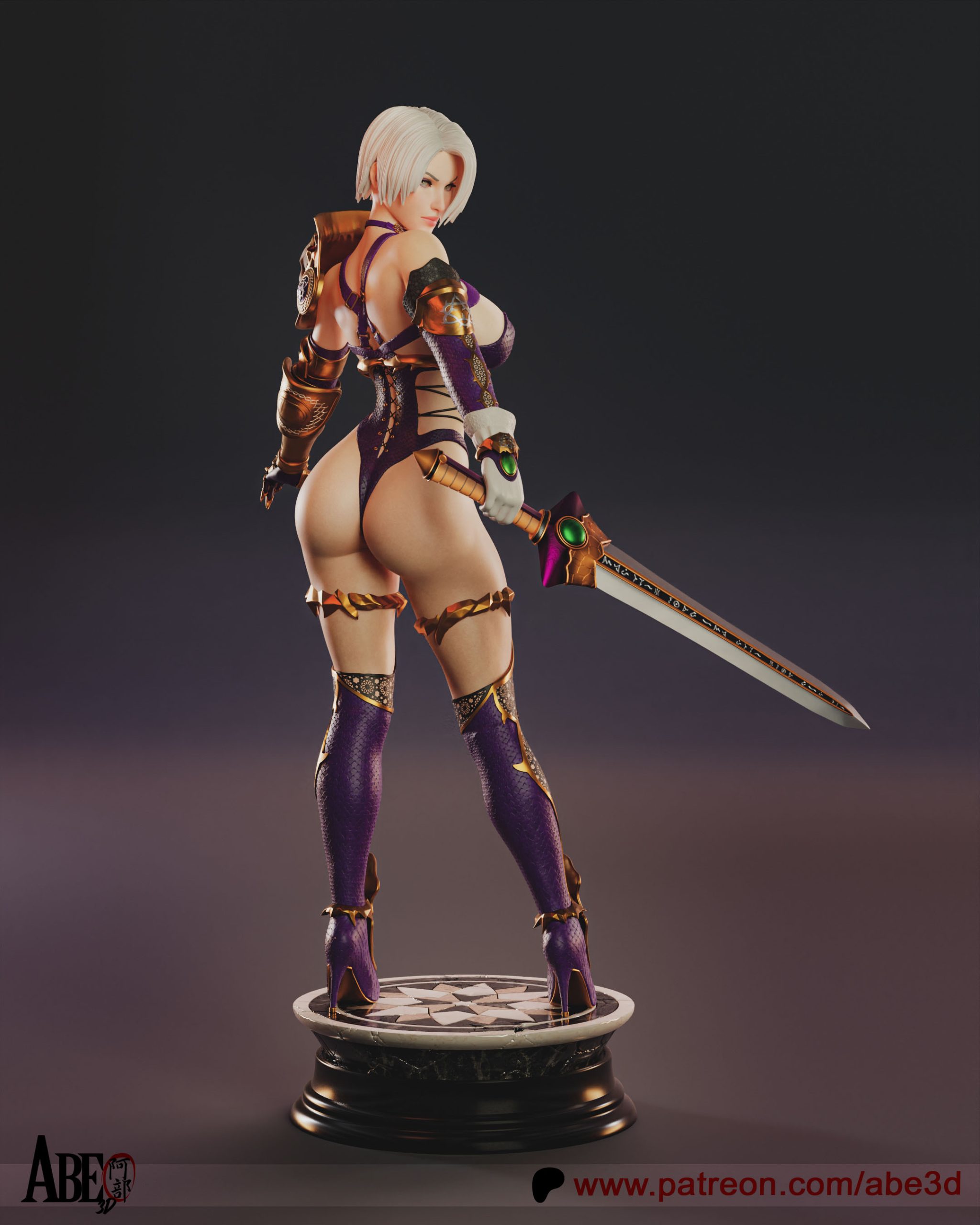 La Alquimista de la Espada Serpiente . Isabella Valentine en Resina: imagen 3