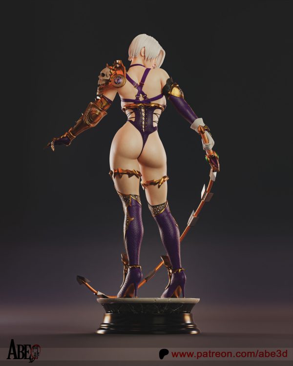 La Alquimista de la Espada Serpiente . Isabella Valentine en Resina