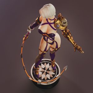 La Alquimista de la Espada Serpiente . Isabella Valentine en Resina: imagen 7