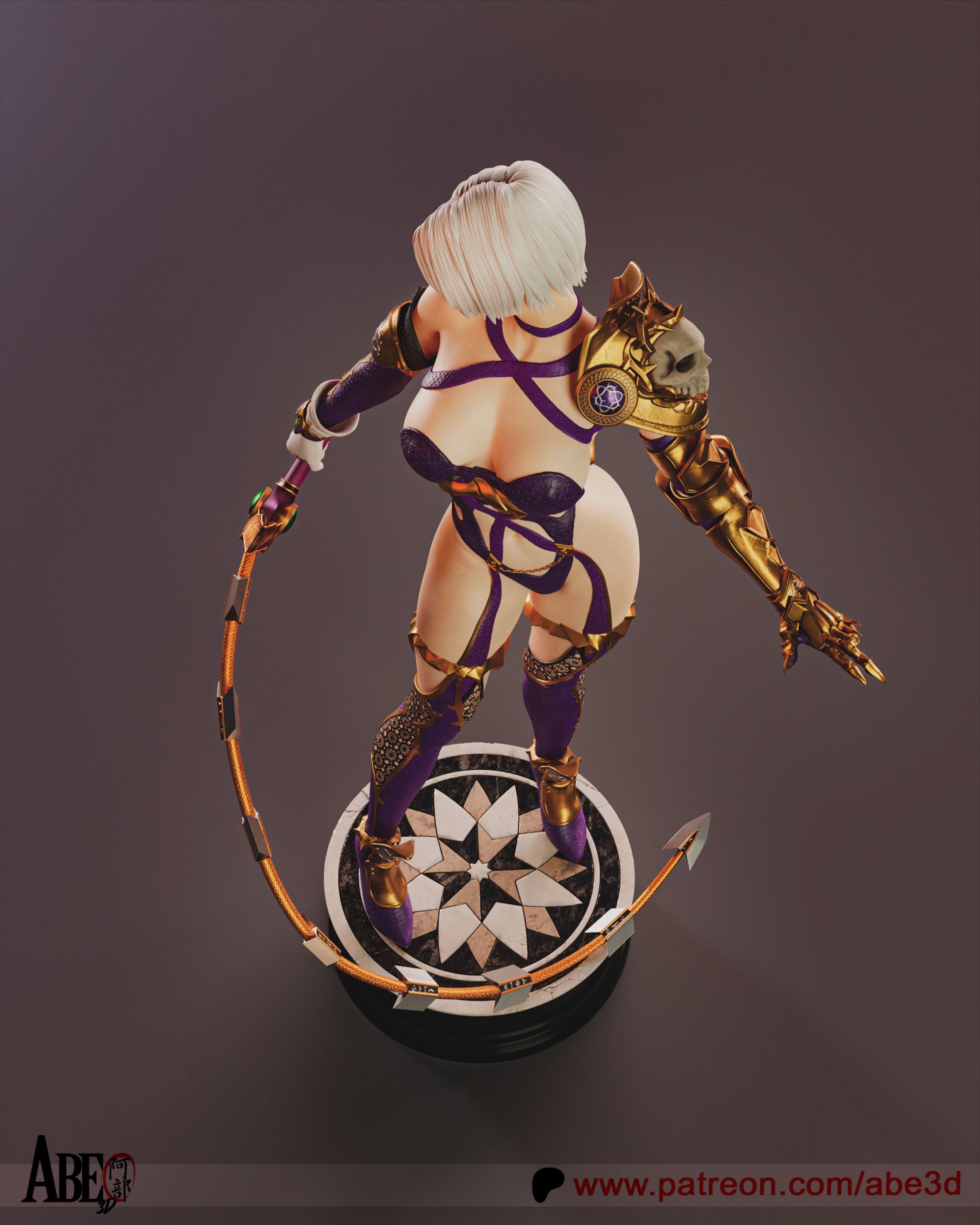 La Alquimista de la Espada Serpiente . Isabella Valentine en Resina: imagen 7