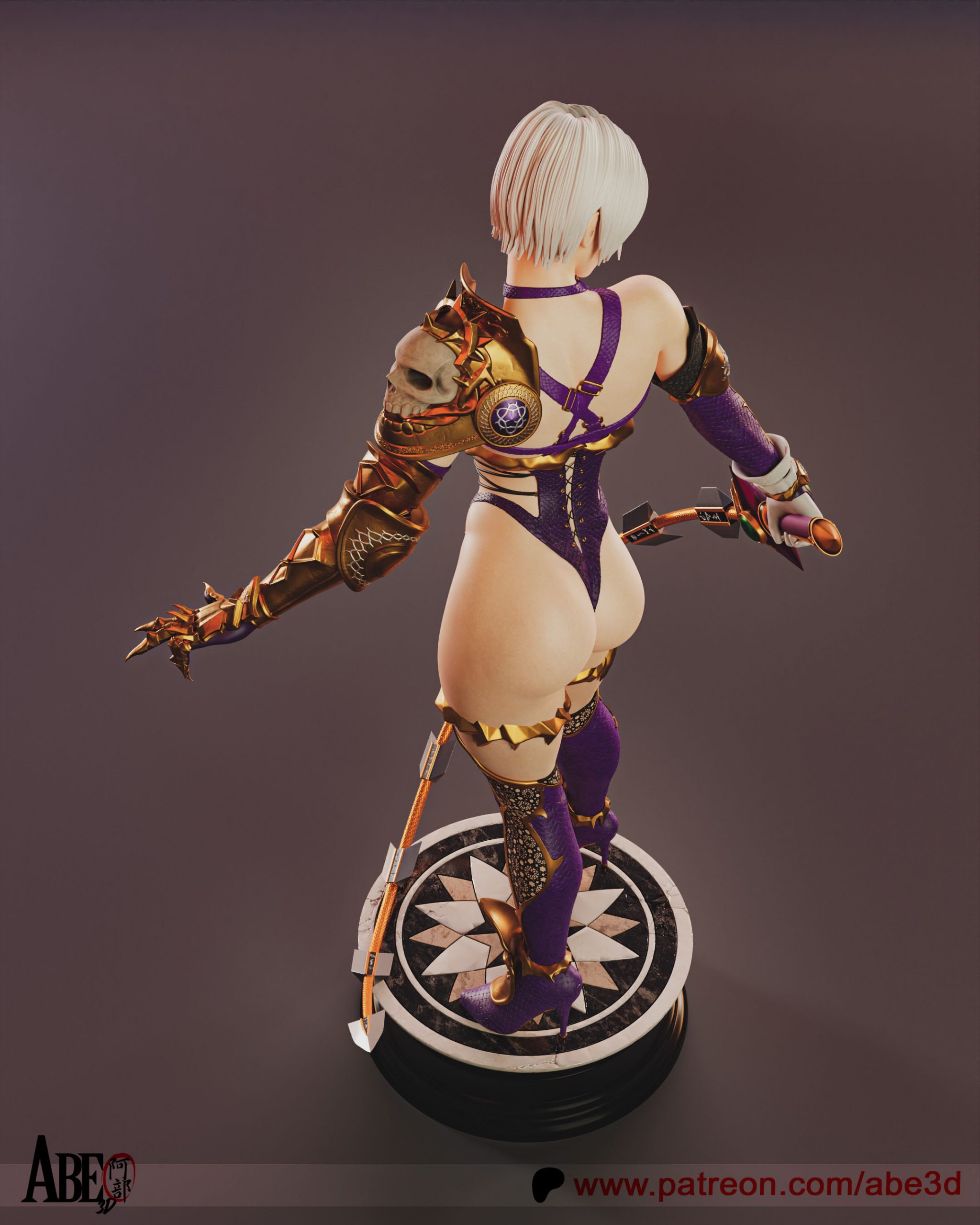 La Alquimista de la Espada Serpiente . Isabella Valentine en Resina: imagen 8