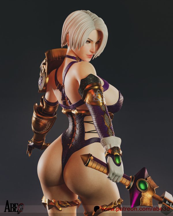 La Alquimista de la Espada Serpiente . Isabella Valentine en Resina