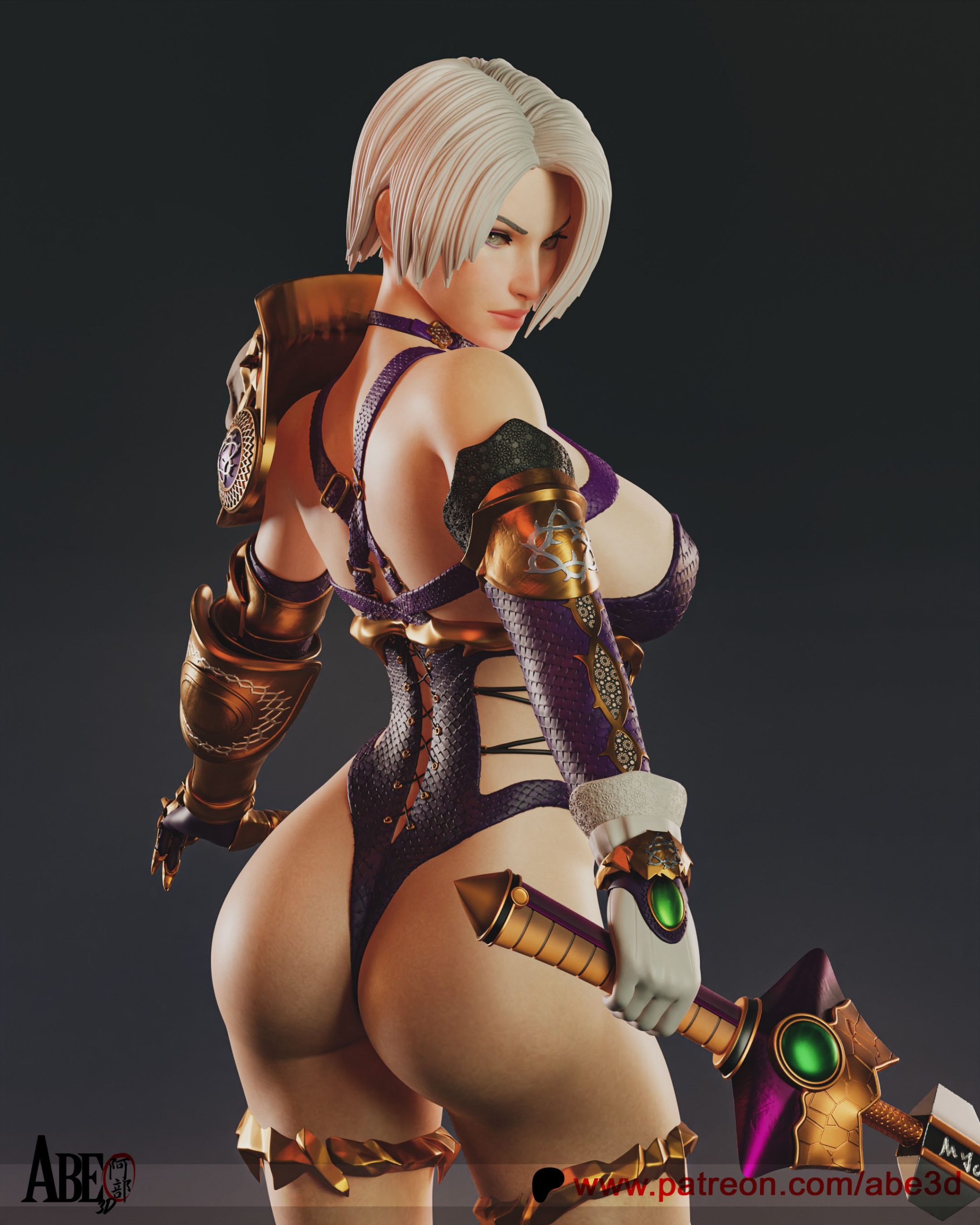 La Alquimista de la Espada Serpiente . Isabella Valentine en Resina: imagen 1