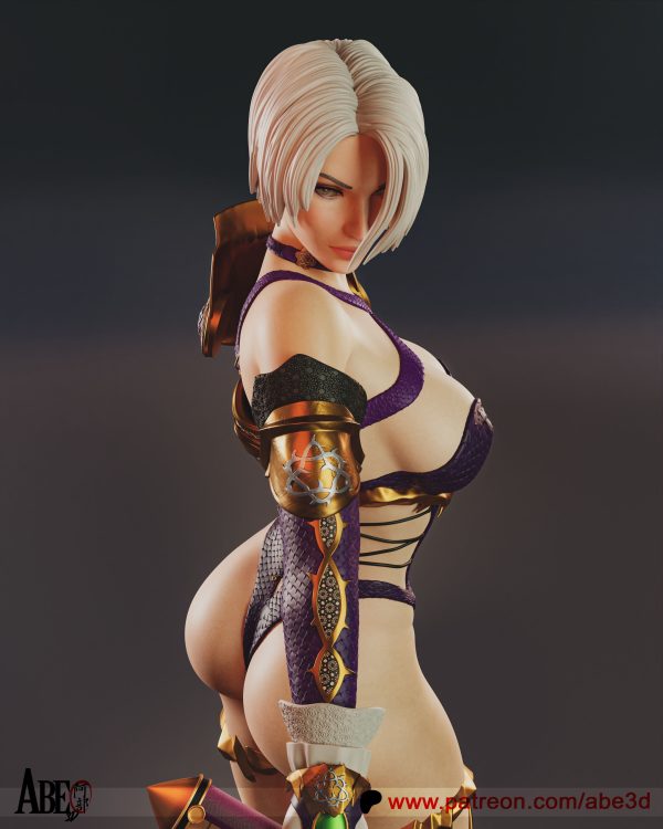 La Alquimista de la Espada Serpiente . Isabella Valentine en Resina