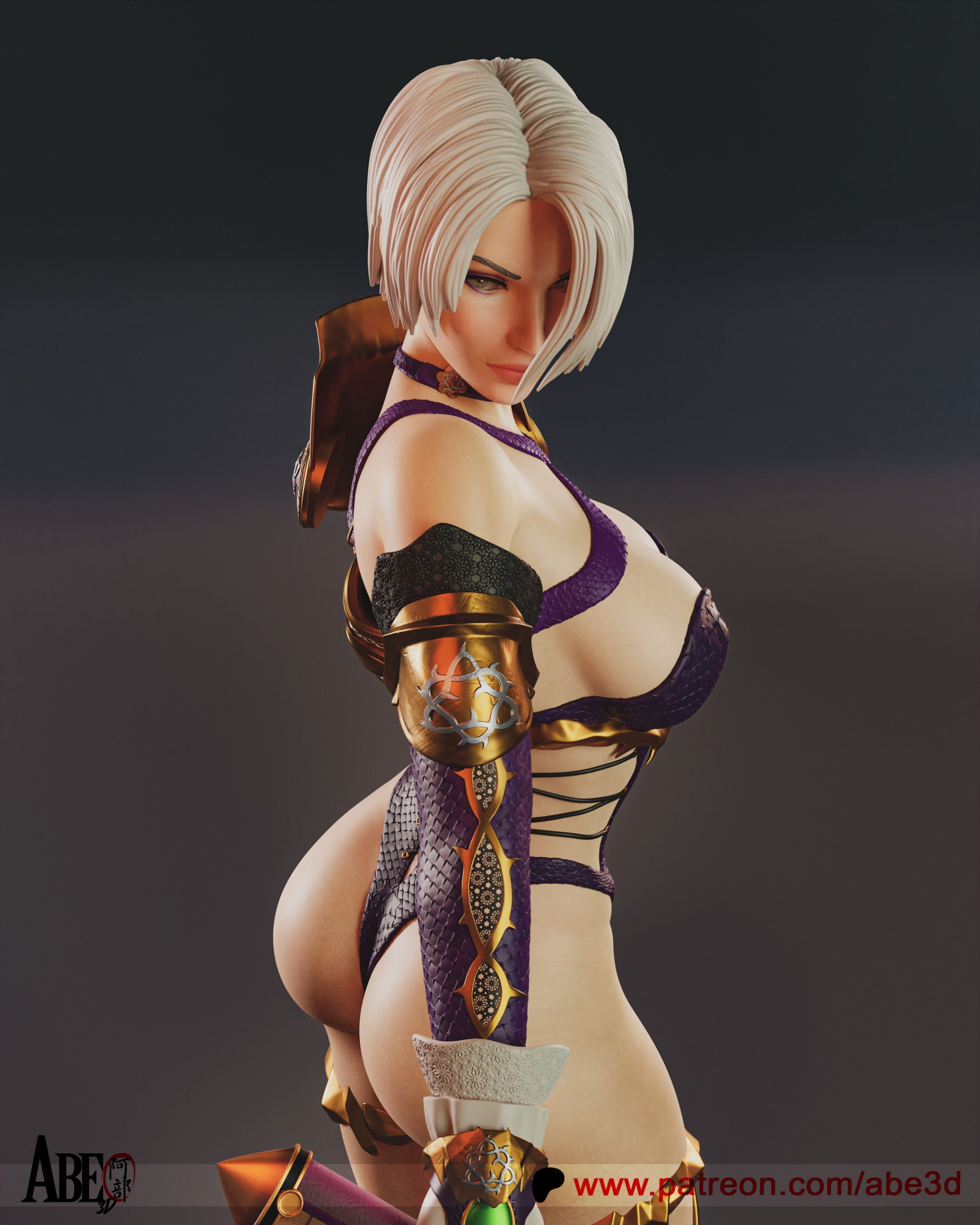 La Alquimista de la Espada Serpiente . Isabella Valentine en Resina: imagen 9