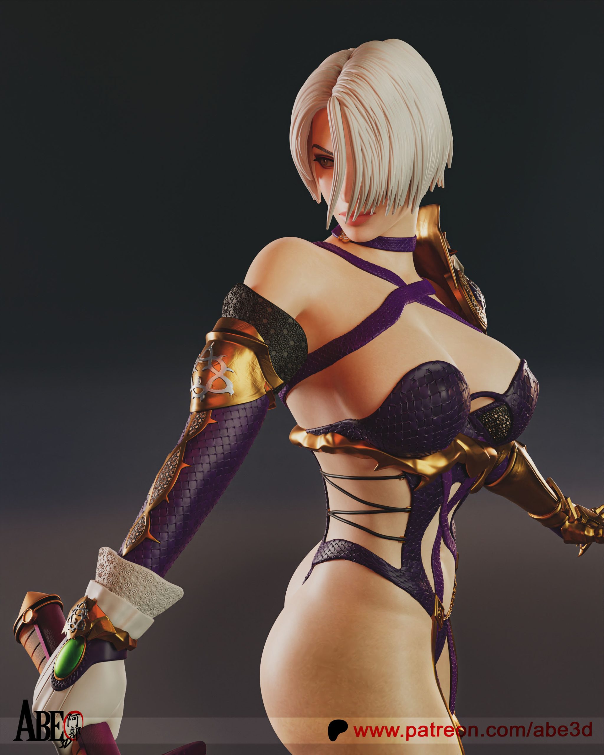 La Alquimista de la Espada Serpiente . Isabella Valentine en Resina: imagen 10