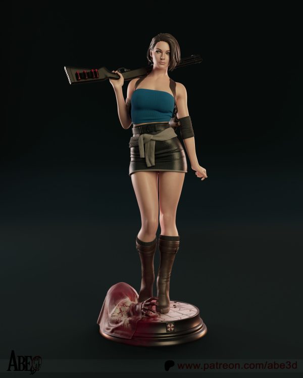 Jill, Supervivencia en Raccoon
