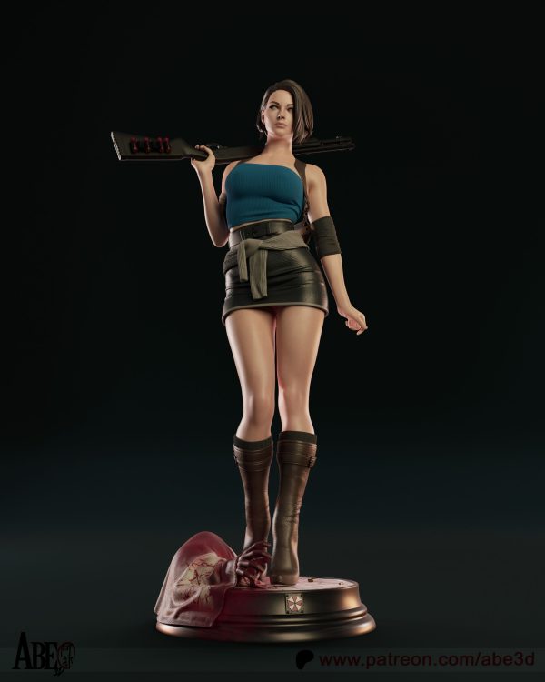 Jill, Supervivencia en Raccoon