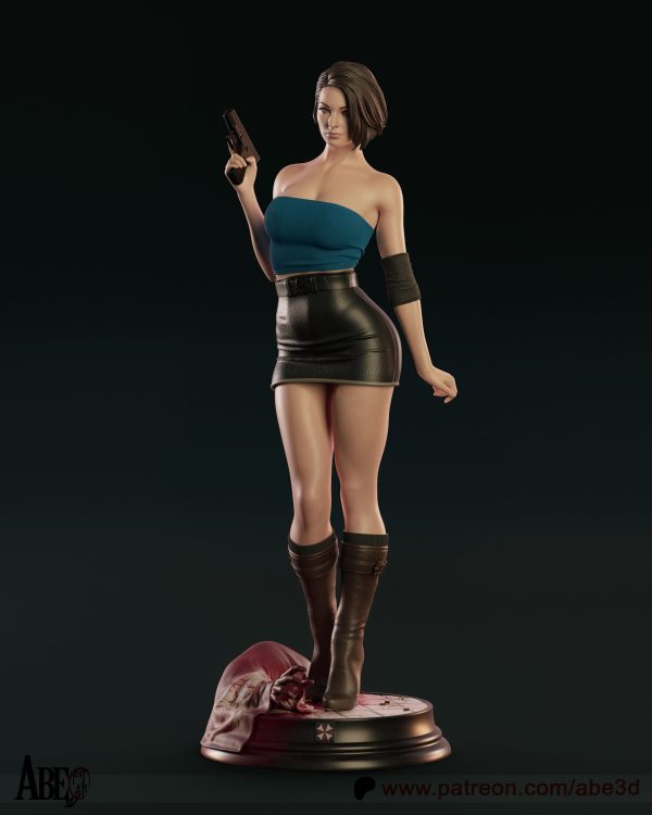 Jill, Supervivencia en Raccoon