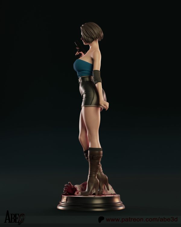 Jill, Supervivencia en Raccoon