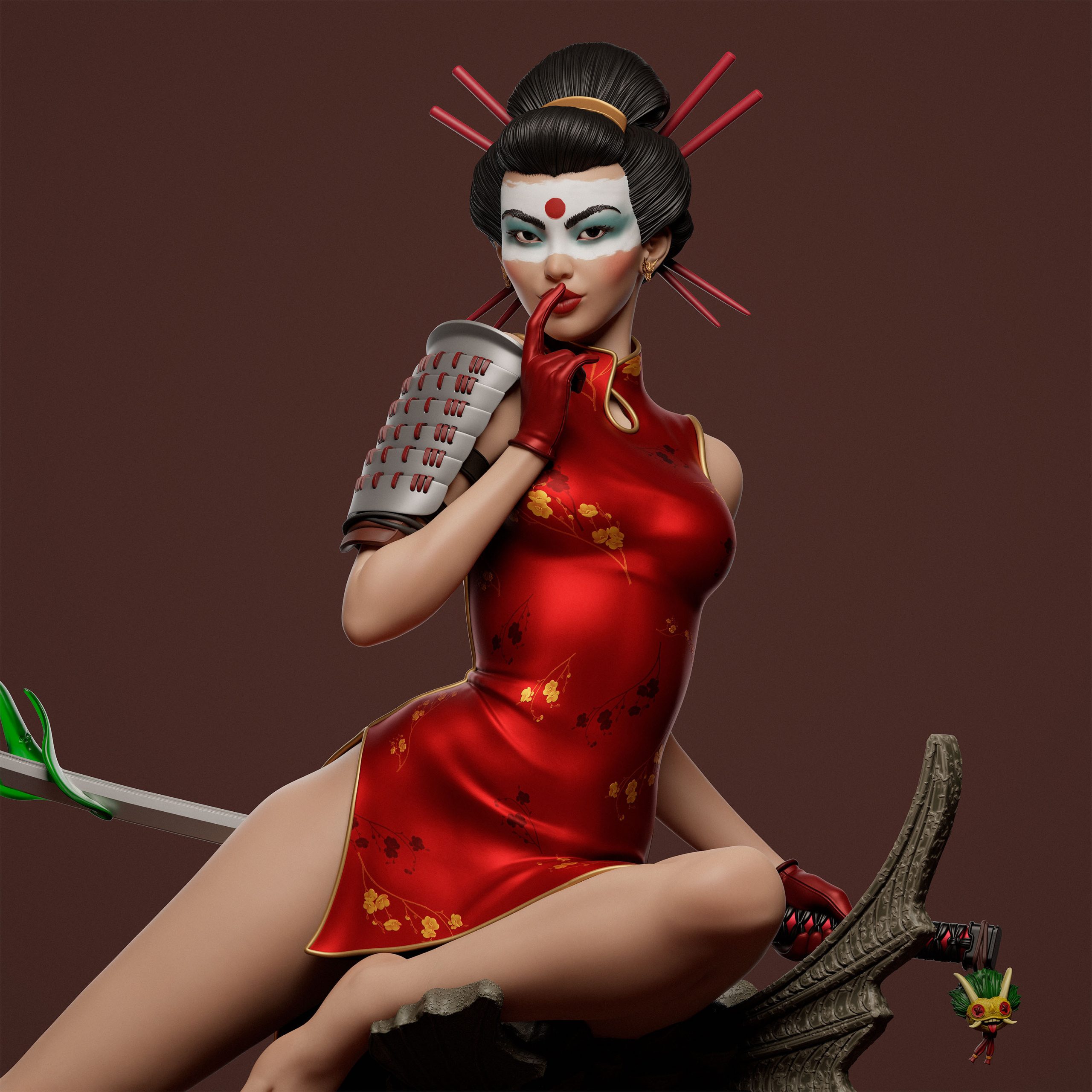 Katana, Sombra del Sol Naciente . Honor, Acero y Misticismo: imagen 2
