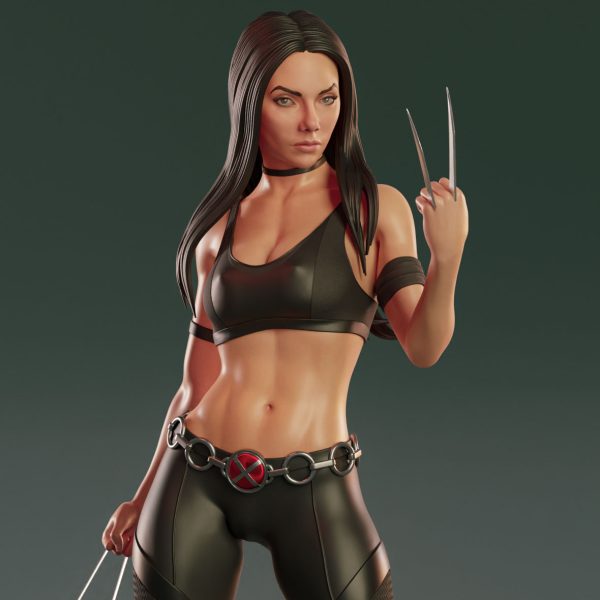 Laura, Instinto de Supervivencia . Garras de Adamantium y Furia