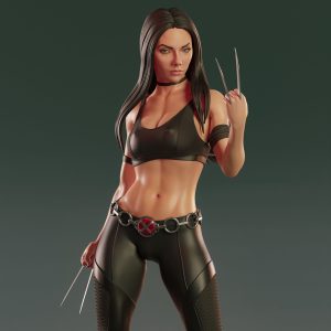 Laura, Instinto de Supervivencia . Garras de Adamantium y Furia: imagen 6