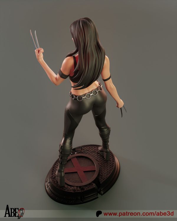 Laura, Instinto de Supervivencia . Garras de Adamantium y Furia