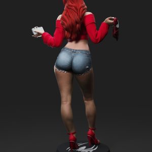 Musa del Fotógrafo Urbano . Estilo Casual y Rojo Vibrante: imagen 4