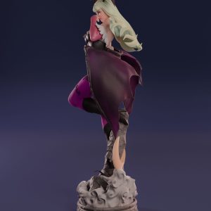 Sombra de la Noche . Elegancia Súcubo y Poder Alado: imagen 3
