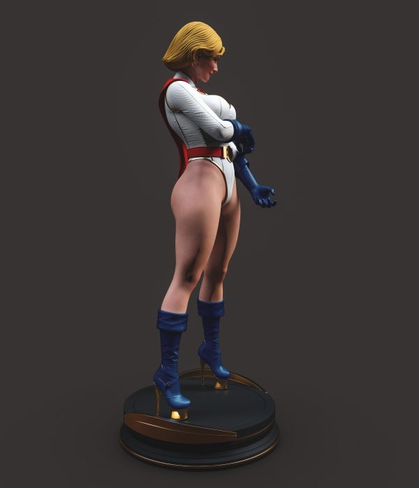 La Heroína de Fuerza Kryptoniana - Estética Heroica