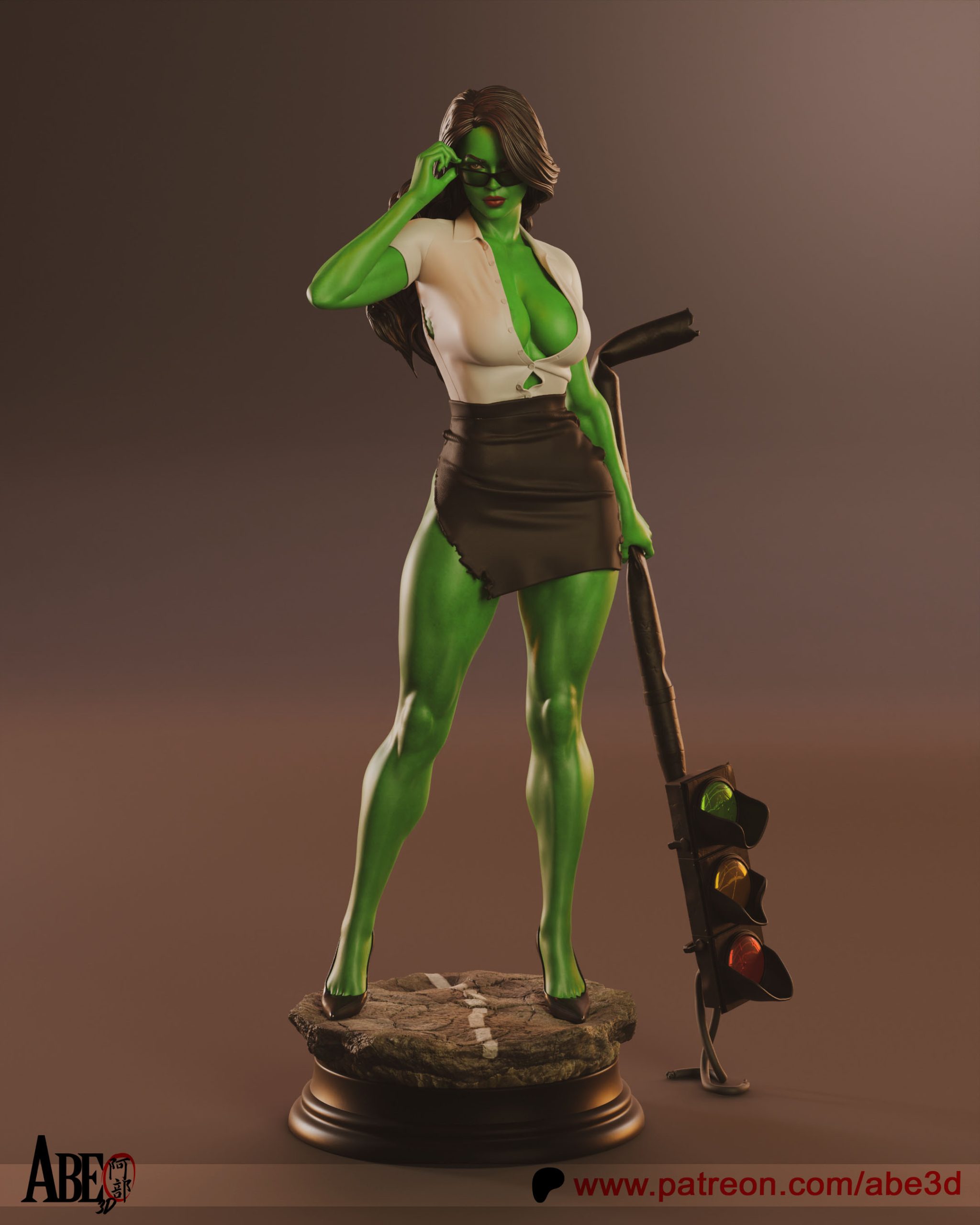 usticia Esmeralda . Fuerza Descomunal y Elegancia de Oficina: imagen 2