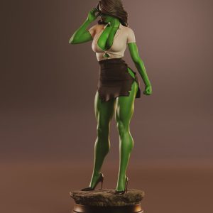 usticia Esmeralda . Fuerza Descomunal y Elegancia de Oficina: imagen 3