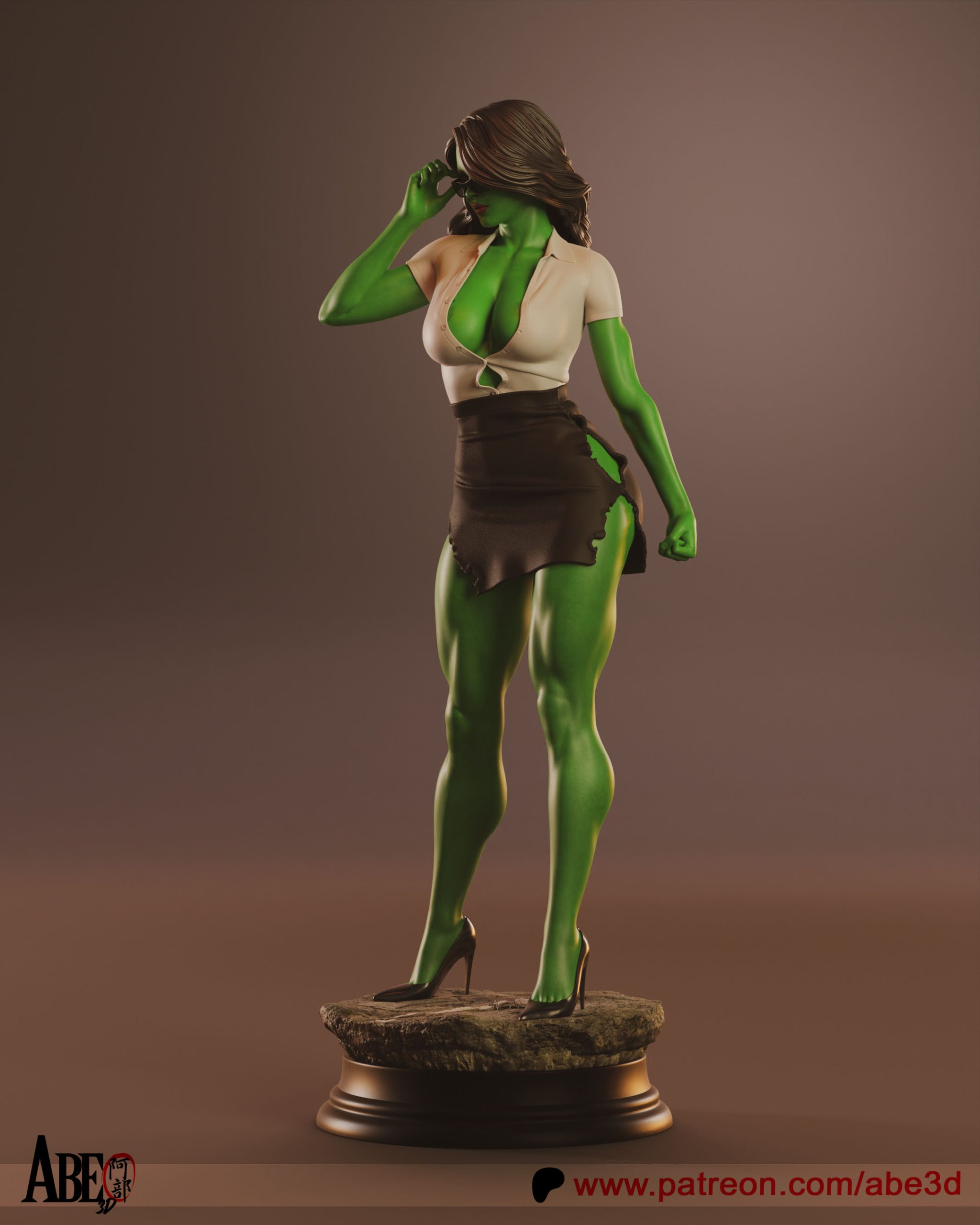 usticia Esmeralda . Fuerza Descomunal y Elegancia de Oficina: imagen 3