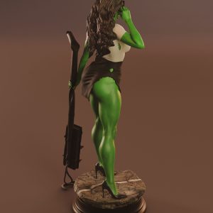 usticia Esmeralda . Fuerza Descomunal y Elegancia de Oficina: imagen 4