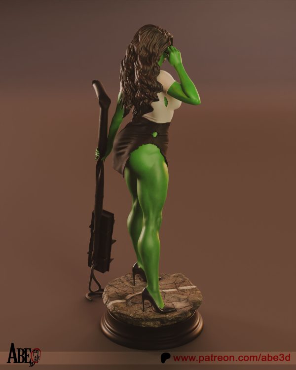 usticia Esmeralda . Fuerza Descomunal y Elegancia de Oficina