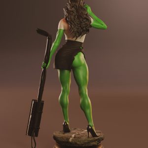 usticia Esmeralda . Fuerza Descomunal y Elegancia de Oficina: imagen 5